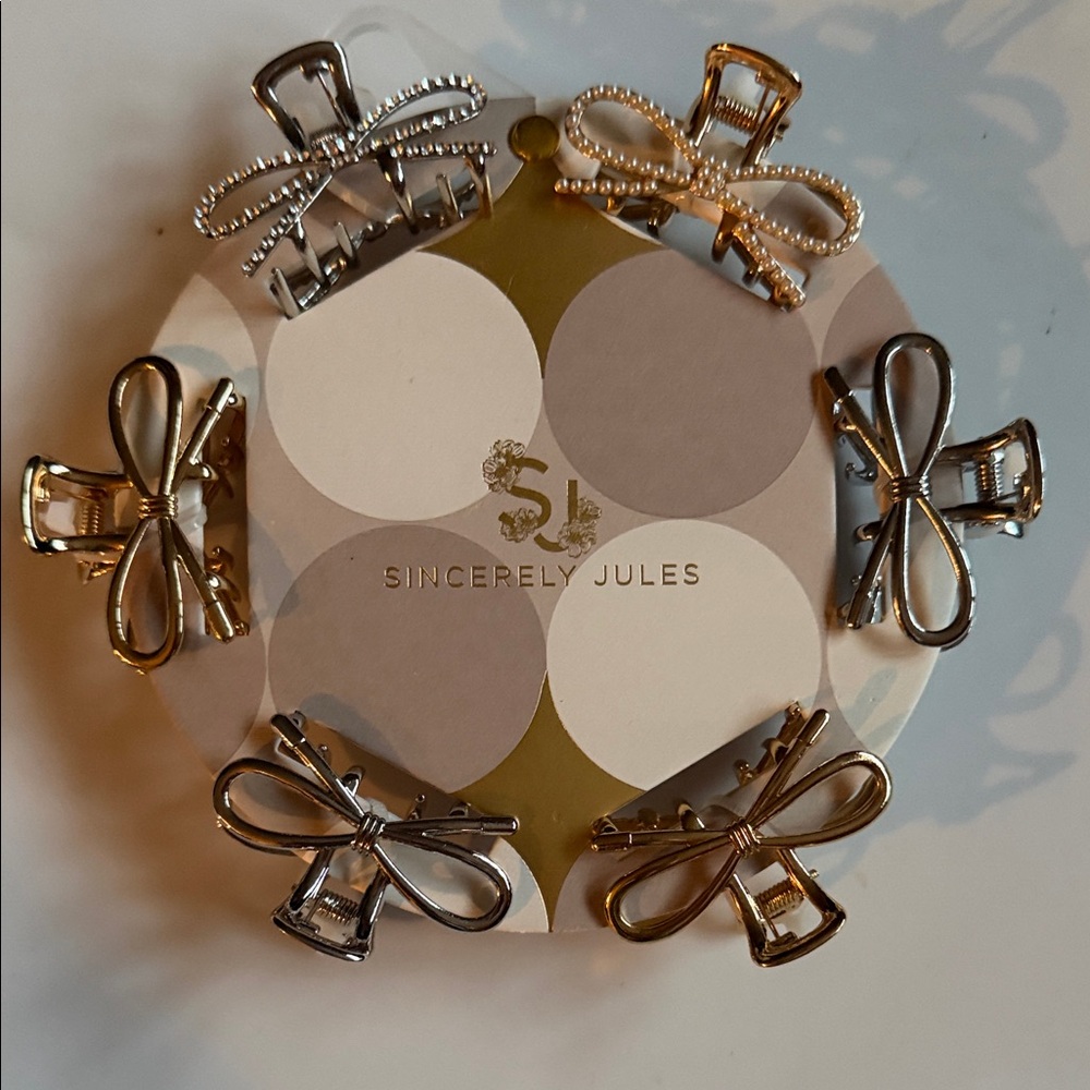 Sincerely Jules hair clips